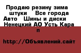 Продаю резину зима 2 штуки  - Все города Авто » Шины и диски   . Ненецкий АО,Усть-Кара п.